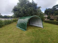 <strong>Abri FLOREA</strong><br/>3x6 m - 18 m² - Arceaux Ø 25 mm