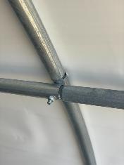 <strong>Abri de Stockage Tunnel FLOREA</strong><br/>3x4 m - 12 m² - Arceaux Ø 25 mm