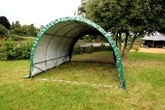 <strong>Abri de Stockage Tunnel FLOREA</strong><br/>3x4 m - 12 m² - Arceaux Ø 25 mm